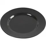 Beistellteller, D 19 cm, Schwarz, 6 Stk/ 1 Pck
