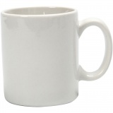 Becher, H 7 cm, D 6 cm, 120 ml, Weiß, 12 Stk/ 1 Pck