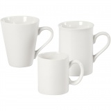 Becher, H 7-10 cm, Weiß, 48 Stk/ 1 Pck