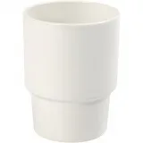 Becher, H 10 cm, D 8,5 cm, Weiß, 1 Stk
