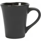 Becher , H 10 cm, D 5,9-8,7 cm, 300 ml, ca. 300 ml, Schwarz, 12 Stk/ 1 Pck