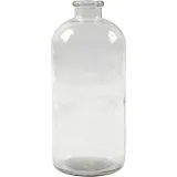 Apotheker-Flasche, H 24,5 cm, D 10,5 cm, Lochgröße 2,6 cm, 6 Stk/ 1 Pck