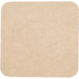 Untersetzer, Größe 10x10 cm, Dicke 3 mm, 50 Stk/ 1 Pck