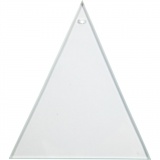 Glasplatten, Größe 8x9 cm, Dicke 3 mm, 10 Stk/ 1 Pck