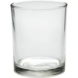 Teelichtglas, H 8,3 cm, D 6,9 cm, 240 ml, 12 Stk/ 1 Pck
