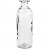 Flasche, H 16 cm, D 5,5 cm, 235 ml, 6 Stk/ 1 Box