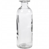 Flasche, H 16 cm, D 5,5 cm, 235 ml, 6 Stk/ 1 Pck