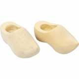 Niederländische Holzschuhe, L 40 mm, 2 Paar/ 1 Pck
