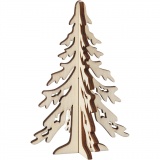 Weihnachtsbaum, H 12,5 cm, B 8,5 cm, 1 Stk