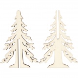 Weihnachtsbaum, H 12,5 cm, B 8,5 cm, 1 Stk