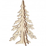 Weihnachtsbaum, H: 20 cm, B: 13 cm, 1 Stk
