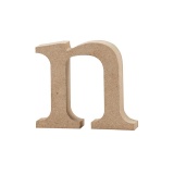 Buchstabe, n, H 8 cm, Dicke 2 cm, 1 Stk