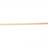 Eisstiele, L 19 cm, B 6 mm, Natur, 30 Stk/ 1 Pck