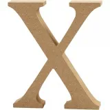Buchstabe, X, H 13 cm, Dicke 2 cm, 1 Stk