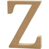 Buchstabe, Z, H 13 cm, Dicke 2 cm, 1 Stk