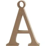 Buchstabe, Å, H 15,5 cm, Dicke 2 cm, 1 Stk