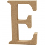 Buchstabe, E, H 8 cm, Dicke 1,5 cm, 1 Stk