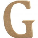 Buchstabe, G, H 8 cm, Dicke 1,5 cm, 1 Stk