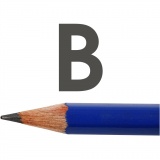 Robinson Bleistifte, D 6,8 mm, B, Mine 2 mm, 12 Stk/ 1 Pck
