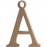 Buchstabe, Å, H 8 cm, Dicke 1,5 cm, 1 Stk