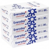 Zeichenpapier, A4, Blatt 210x297 mm, 80 g, Weiß, 5x500 Bl./ 1 Pck
