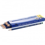 Robinson Bleistifte, D 6,8 mm, H, Mine 2 mm, 12 Stk/ 1 Pck