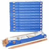 Bleistift, L 18 cm, HB, Dicke 7 mm, Mine 2 mm, 12x12 Stk/ 1 Pck