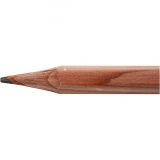 Bleistift, L 18 cm, HB, Dicke 7 mm, Mine 2 mm, 12x12 Stk/ 1 Pck