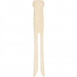 Wäscheklammern, L 9,5 cm, B 1,4 cm, 100 Stk/ 1 Pck