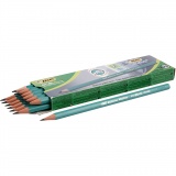 BIC Bleistift Evolution, L 17,5 cm, HB, Dicke 7 mm, Mine 2 mm, 12 Stk/ 1 Pck