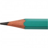 BIC Bleistift Evolution, L 17,5 cm, HB, Dicke 7 mm, Mine 2 mm, 12 Stk/ 1 Pck