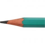 Bleistift Evolution, L 17,5 cm, Stärke HB, Dicke 7 mm, Mine 2 mm, 12 Stk/ 1 Pck