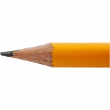 Schulbleistift, L 17,5 cm, HB, Dicke 7 mm, Mine 2 mm, 12 Stk/ 1 Pck