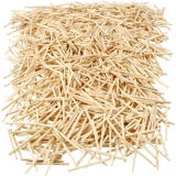 Bastelhölzchen, L 48 mm, D 2 mm, 8500 Stck., 1 kg
