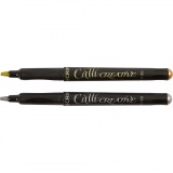 Kalligrafie-Marker, Dicke 2.4 mm, 2 Stk/ 1 Pck