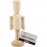 Holzfigur, H 13 cm, 1 Stk