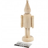 Holzfigur, H 13 cm, 1 Stk