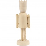 Holzfigur, H 13 cm, 1 Stk