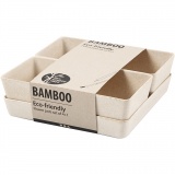 Blumentopf-Kästchen, H 8 cm, T 19,5 cm, B 19,5 cm, 1 Set