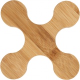 Topfuntersetzer, L 12 cm, B 12 cm, 1 Stk