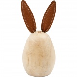 Hase, H 13 cm, D 6 cm, 1 Stk