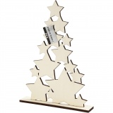 Weihnachtsbaum, H 29,8 cm, T 4 cm, B 21,5 cm, 1 Stk