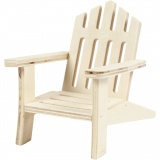 Gartenstuhl, H 9 cm, T 9 cm, B 7,5 cm, 1 Stk