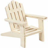 Gartenstuhl, H 9 cm, T 9 cm, B 7,5 cm, 1 Stk