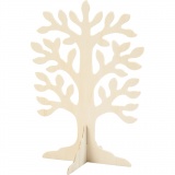 Baum, Größe 30x21,5 cm, Dicke 2 mm, 10 Stk/ 1 Pck