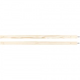 Leisten-Set für multifunktionalen Holzrahmen, L 120 cm, 2 Stk/ 1 Pck