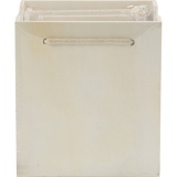 Tragetaschen, H 12+14+16 cm, T 5+7+9 cm, B 16+16,5+18 cm, 3 Stk/ 1 Set