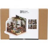 DIY-Miniatur-Zimmer, Gartenzimmer, H 21 cm, B 19,5 cm, 1 Stk