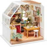 DIY-Miniatur-Zimmer, Küche, H 18,7 cm, B 19 cm, 1 Stk