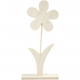 Blume, H 26 cm, B 13 cm, 1 Stk